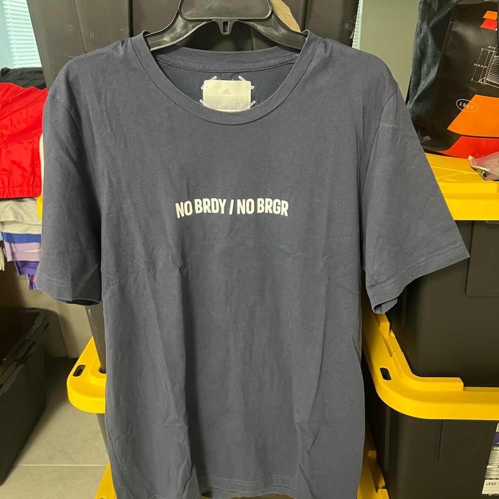 Adidas Navy Blue Men's T-Shirt